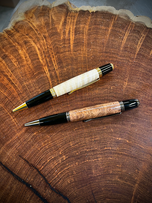 Hand Crafted Wood Turned Executive Pen image 1