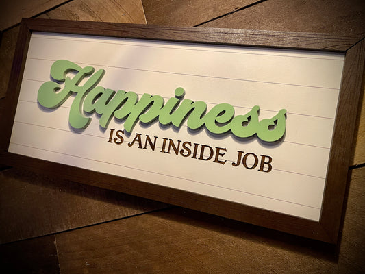 Framed Multi-Layer Sign image 1