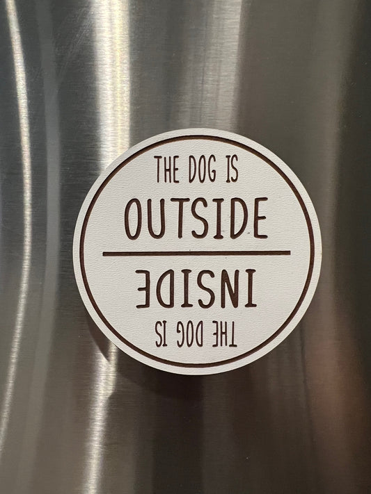 Pet Inside/Outside Magnet image 1