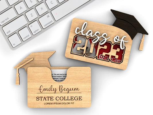 Class of 202X Graduation Gift Card Holder image 1