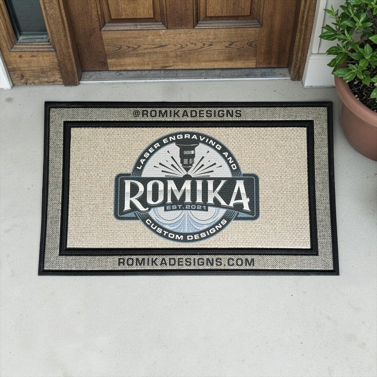 Custom UV-Printed Doormat – Personalized Home Welcome Mat