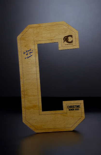 18" Birch Plywood Autograph Board/Letter image 1