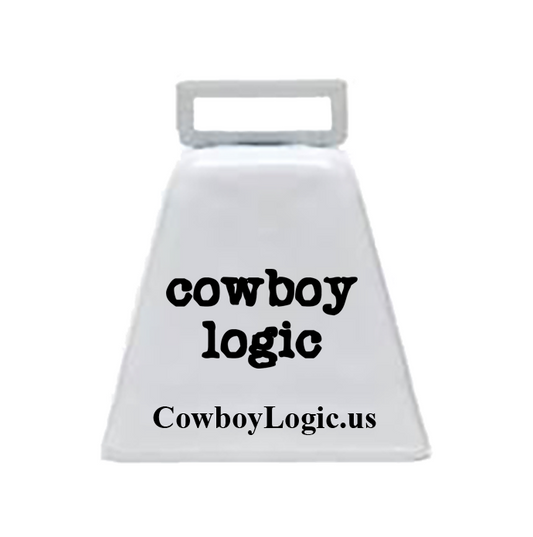 Cowboy Logic Engraved Bevin Spirit Bell - 10LD image 1