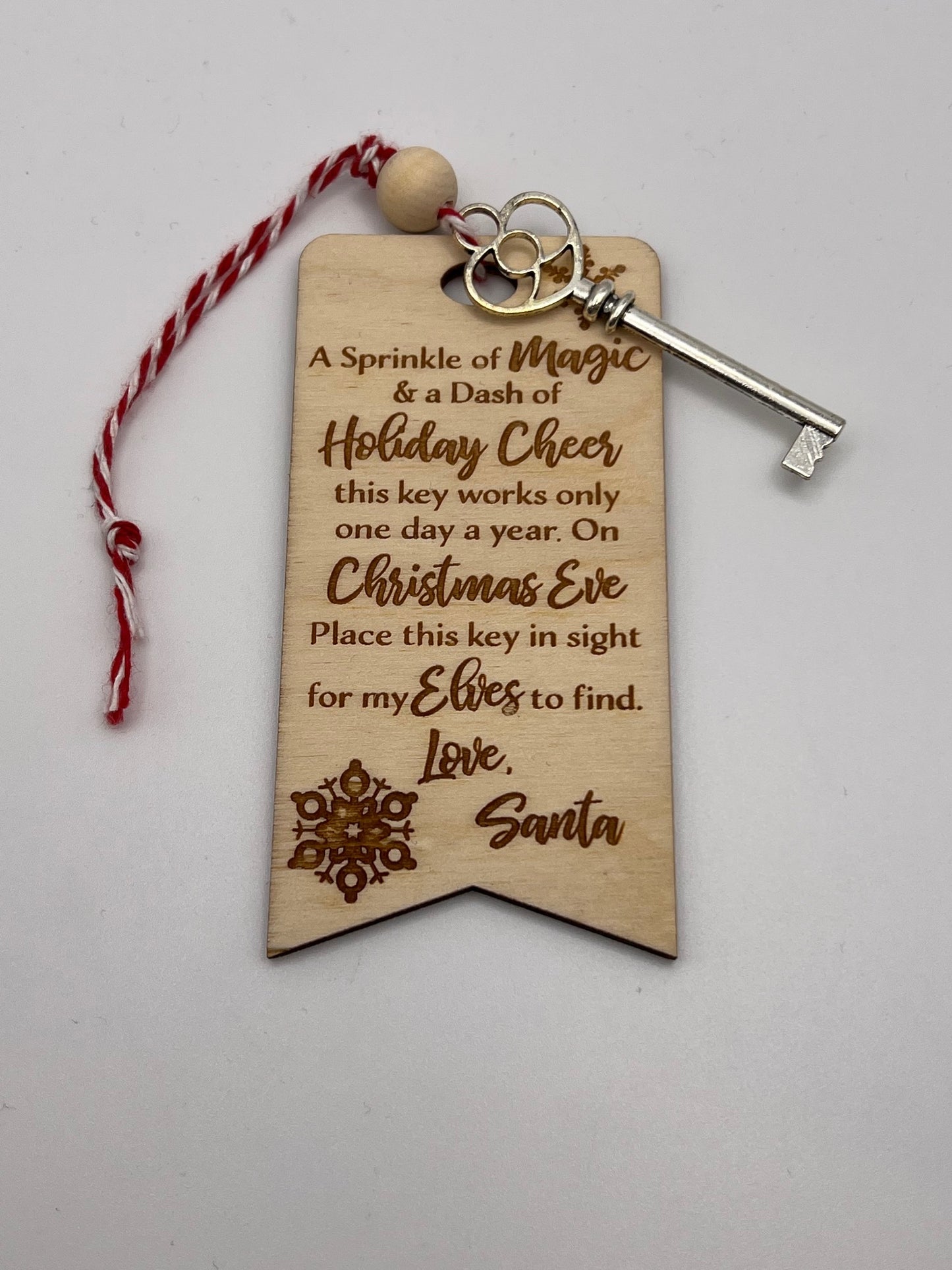 Sprinkle of Magic Key Ornament image 0