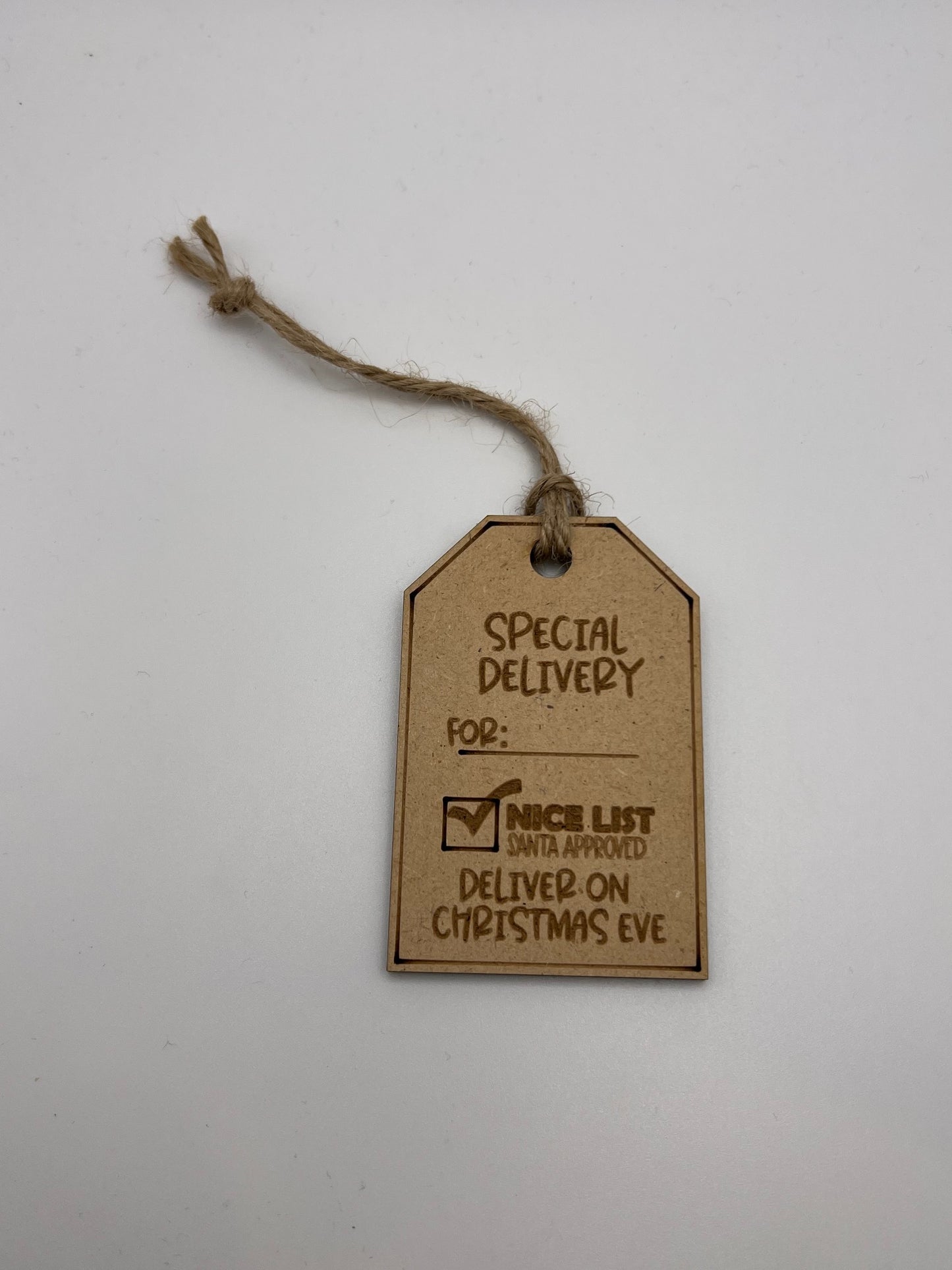 Special Delivery "Nice List" Tag image 0