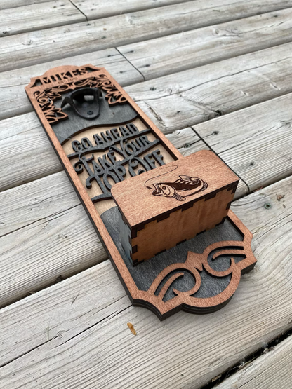 Customizable Wooden Bottle Openers - Laser Cut image 6