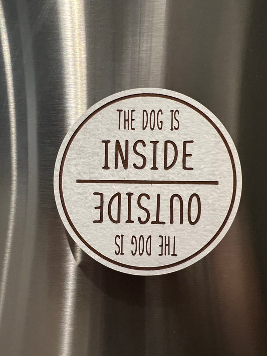 Pet Inside/Outside Magnet image 0
