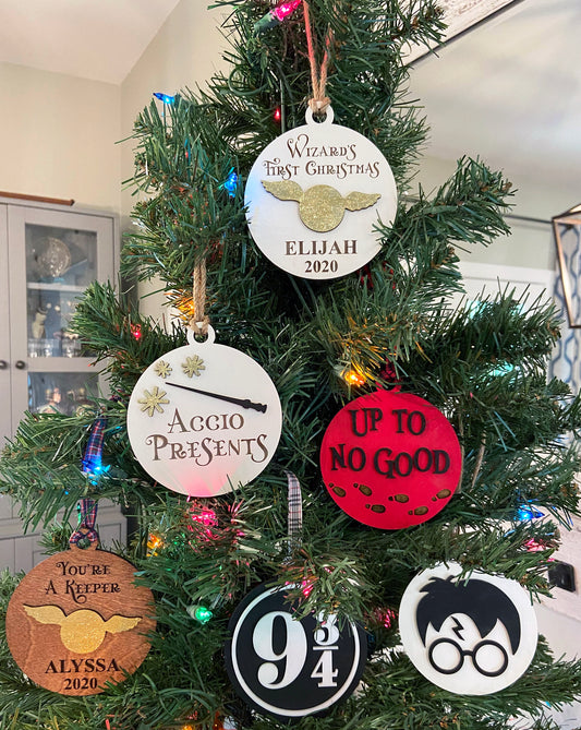 Wizarding World Christmas Ornaments image 0