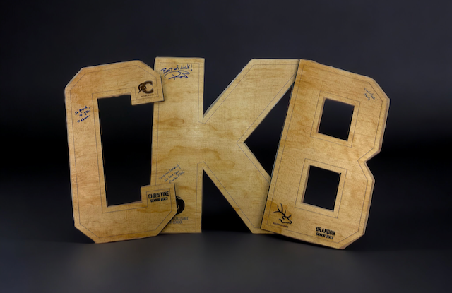 18" Birch Plywood Autograph Board/Letter image 0