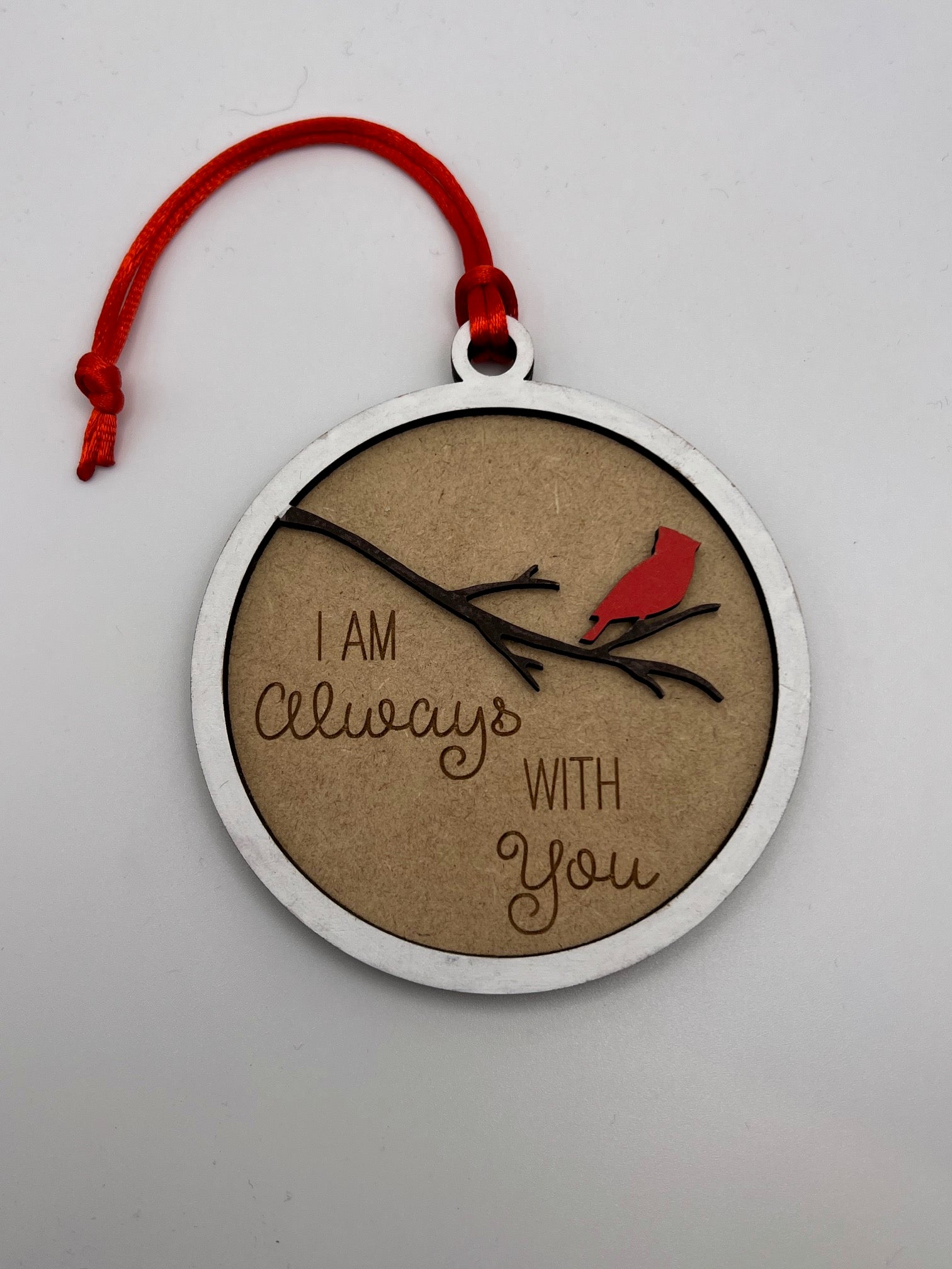 Always With You Cardinal Ornament image 0