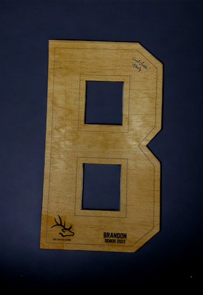 18" Birch Plywood Autograph Board/Letter image 2