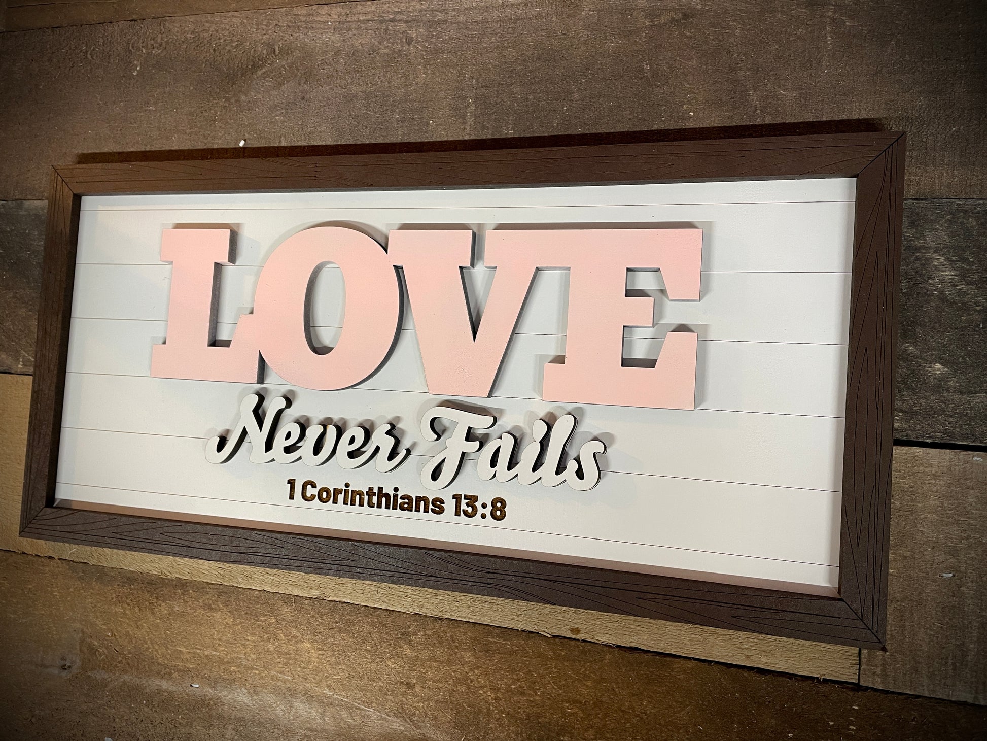 Framed Multi-Layer Sign image 4
