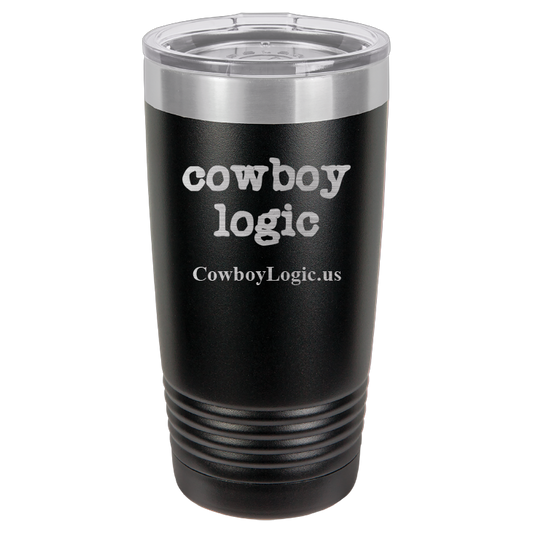 Cowboy Logic Polar Camel Vacuum InsulatedTumbler w/Lid image 0