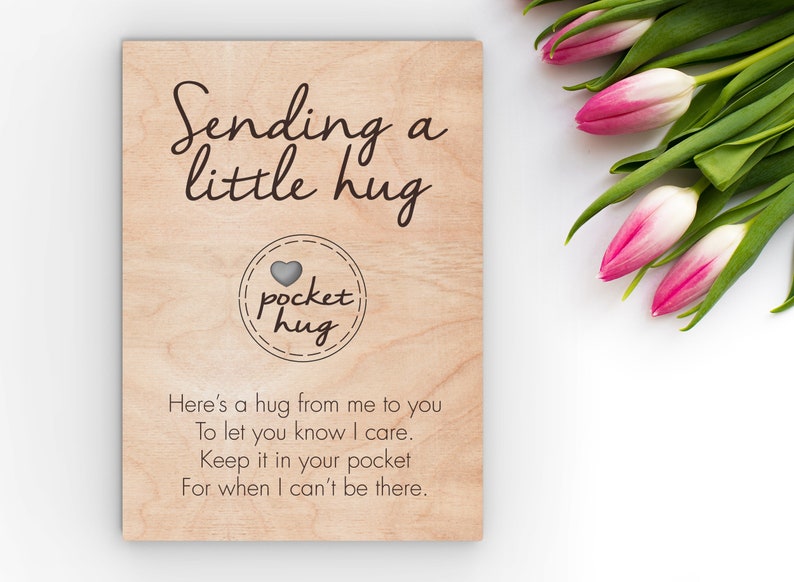 4" x 6" Wooden Valentine's Card image 2