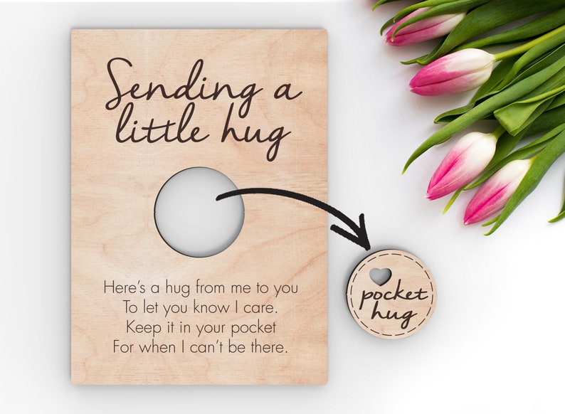 4" x 6" Wooden Valentine's Card image 3