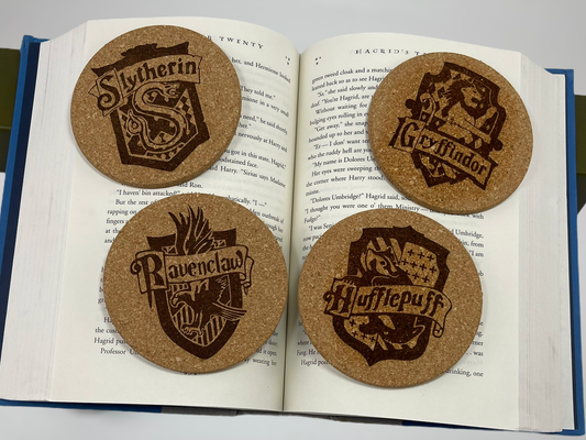 Wizard House Coaster Set image 1