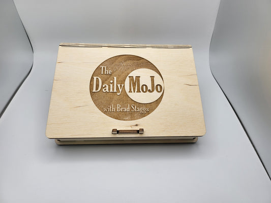 The Daily Mojo Wooden Living Hinge Box image 0