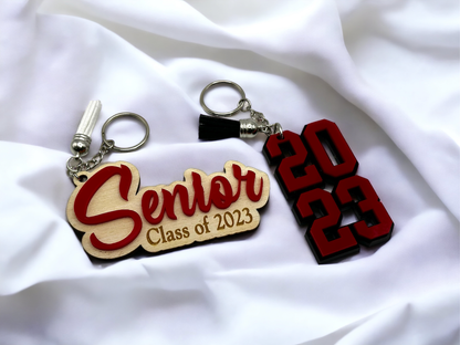 Acrylic Graduation/Senior Key Rings image 1
