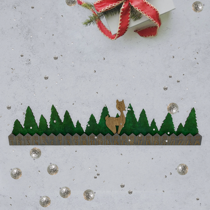 Christmas Reindeer Countdown Decor image 0