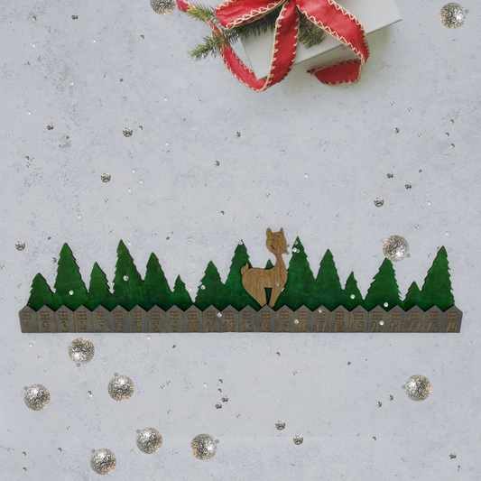Christmas Reindeer Countdown Decor image 0