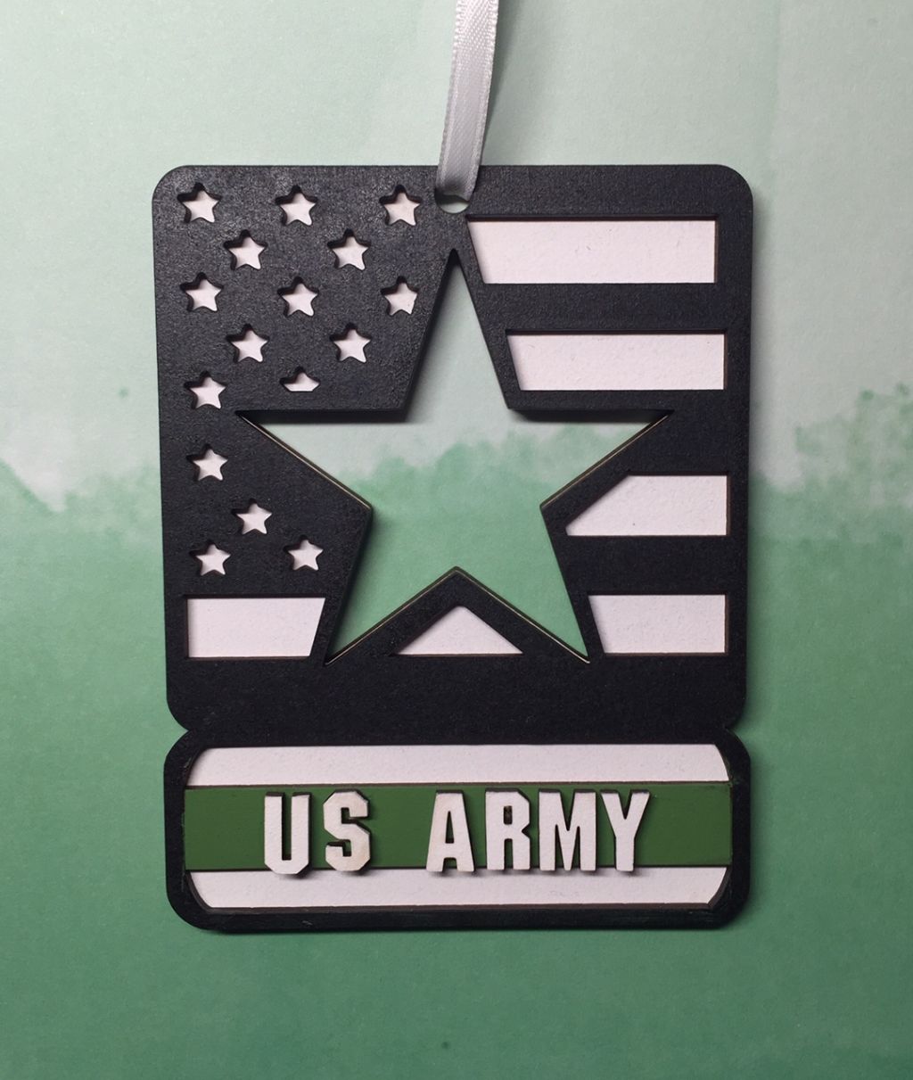 Military Branch Christmas Ornaments image 0