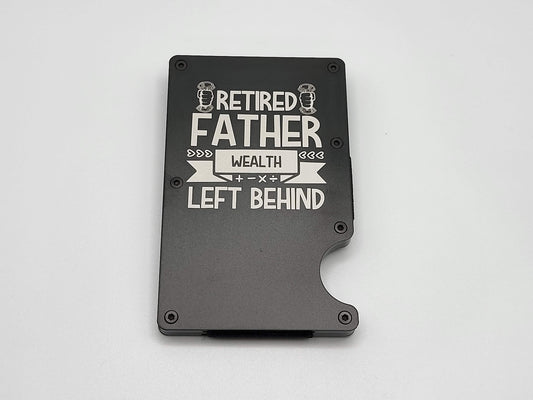 Men's Engraved Aluminum Wallet image 0