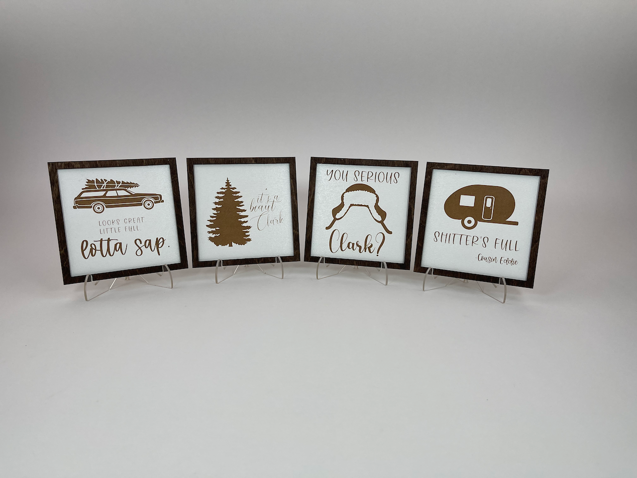 Christmas Vacation Mini-Signs image 0