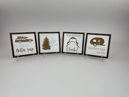 Christmas Vacation Mini-Signs image 0