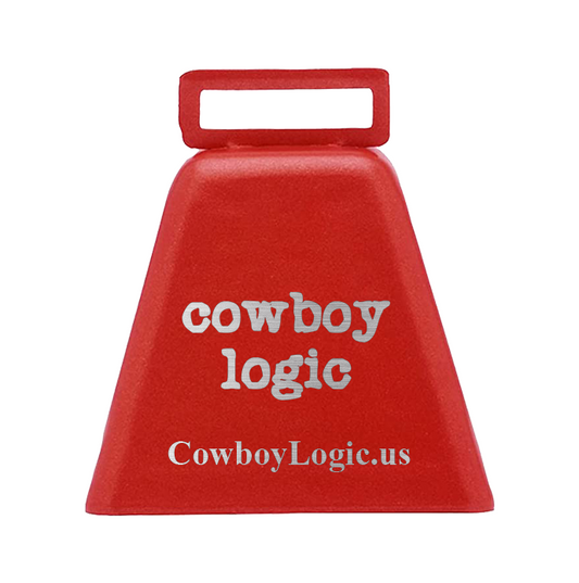 Cowboy Logic Engraved Bevin Spirit Bell - 10LD image 0
