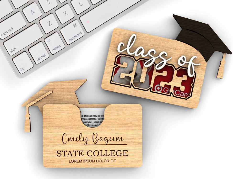 Class of 202X Graduation Gift Card Holder image 1