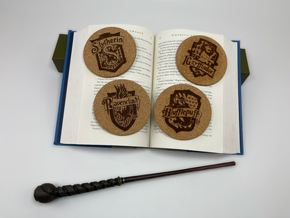 Wizard House Coaster Set image 0