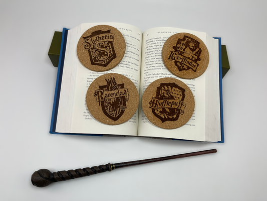Wizard House Coaster Set image 0