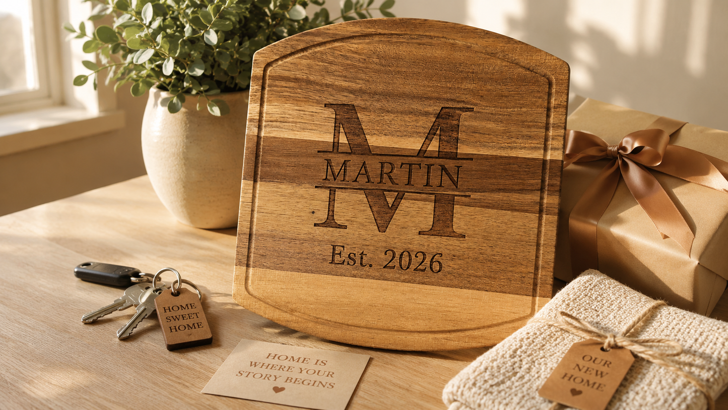 Personalized Wooden Cutting Board