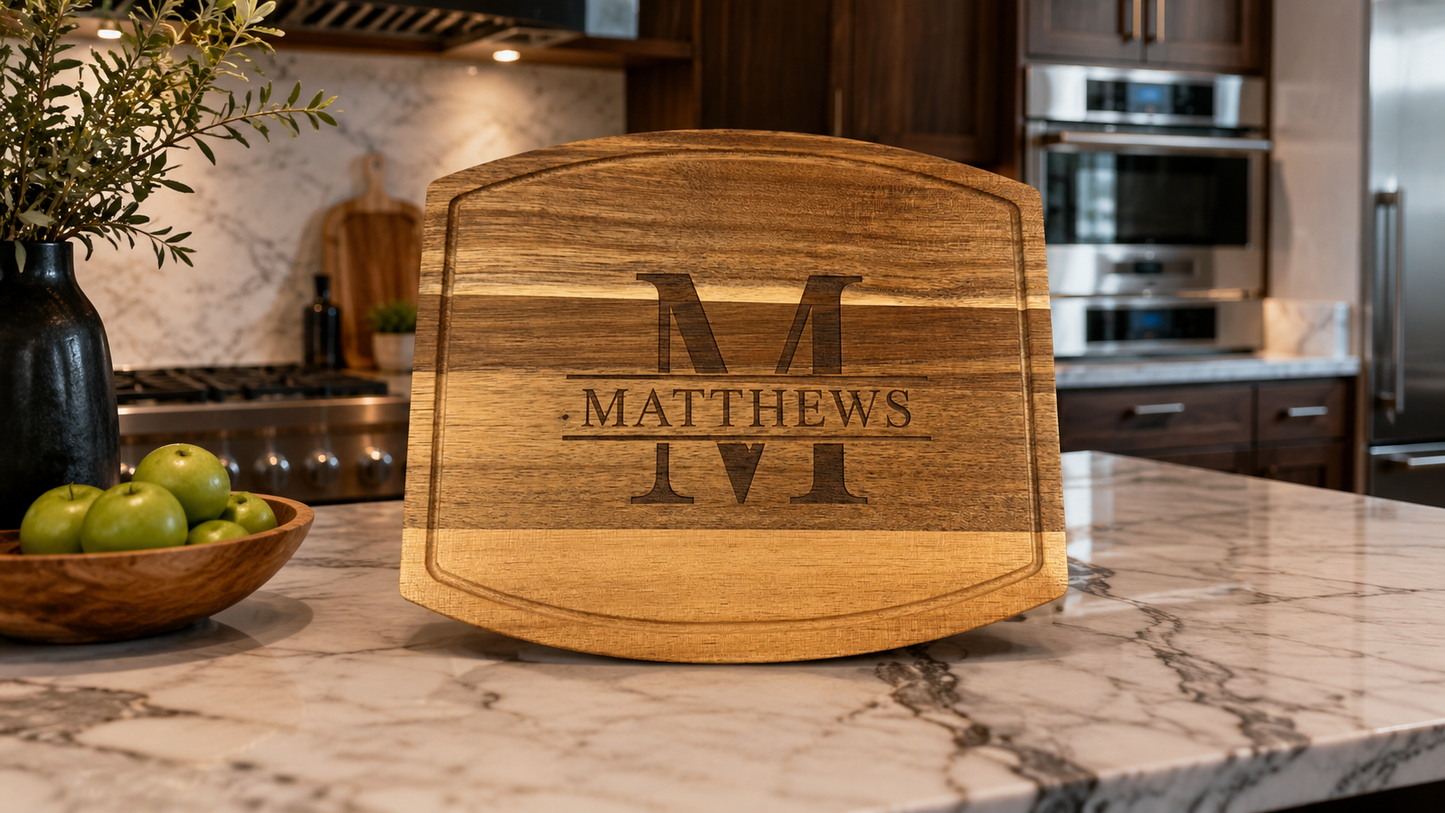 Personalized Wooden Cutting Board