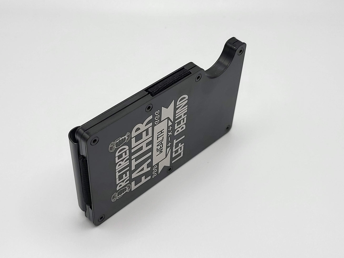 Men's Engraved Aluminum Wallet image 2