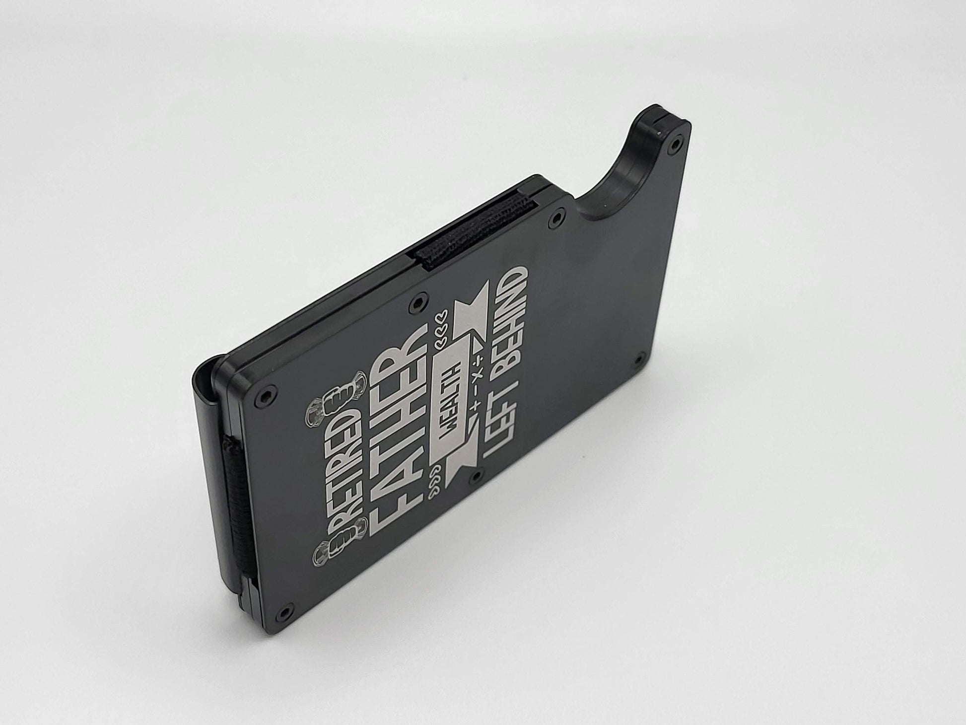 Men's Engraved Aluminum Wallet image 2