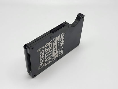Men's Engraved Aluminum Wallet image 2