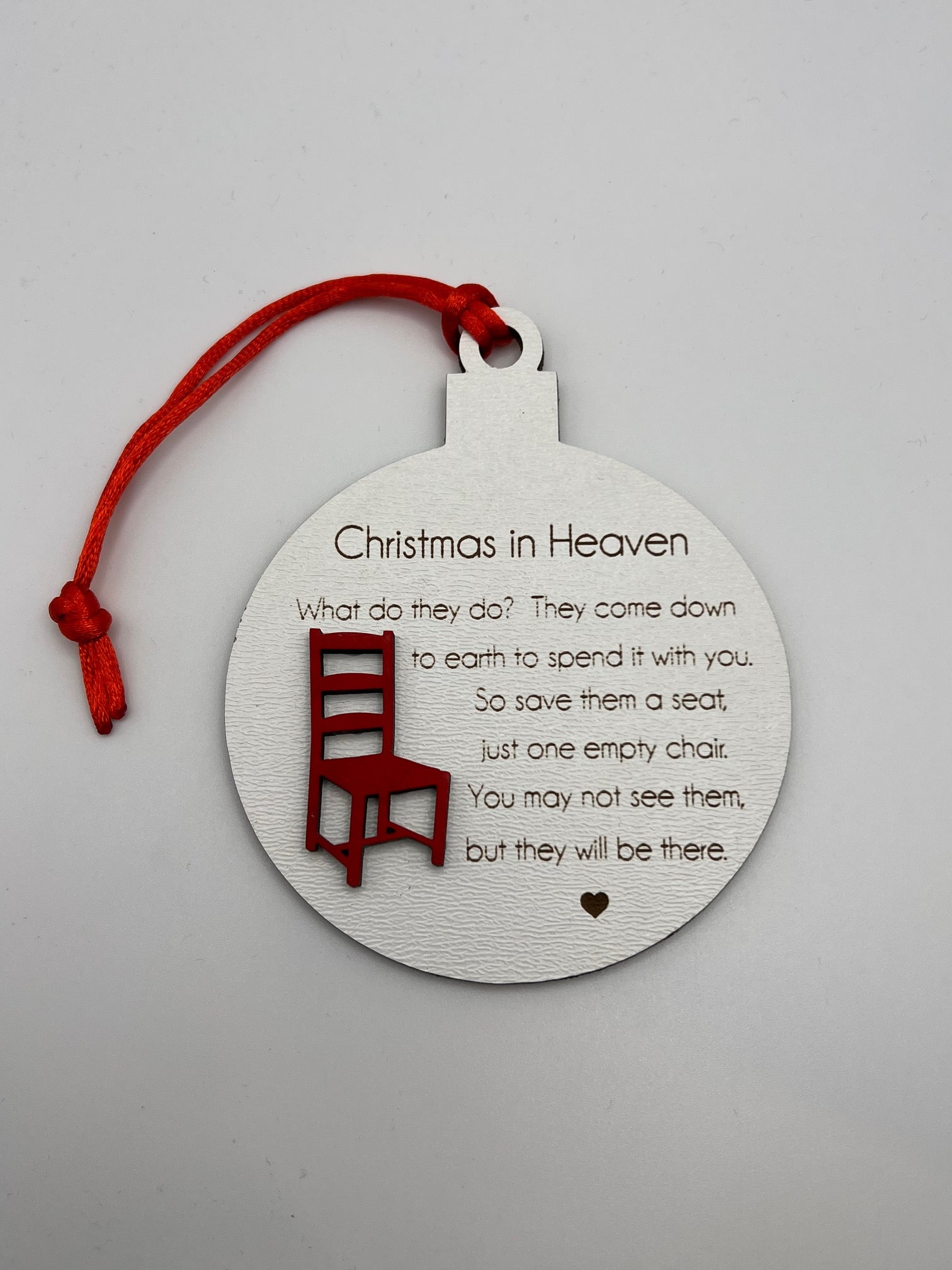 Christmas in Heaven Ornament image 0
