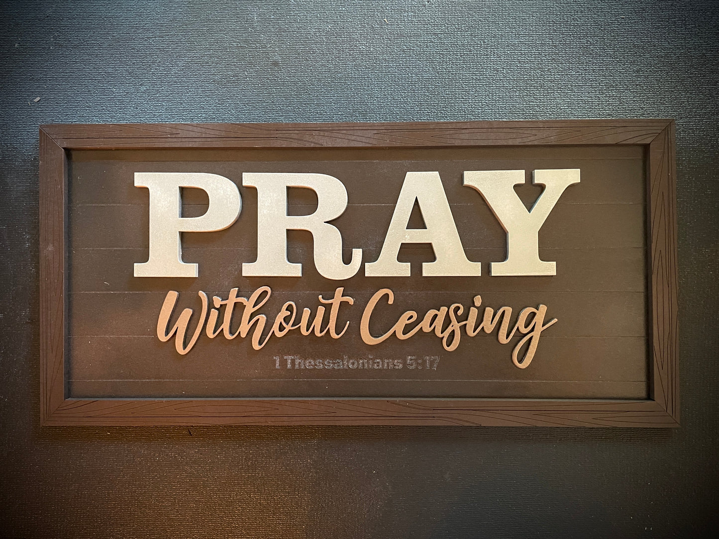 Framed Multi-Layer Sign image 2