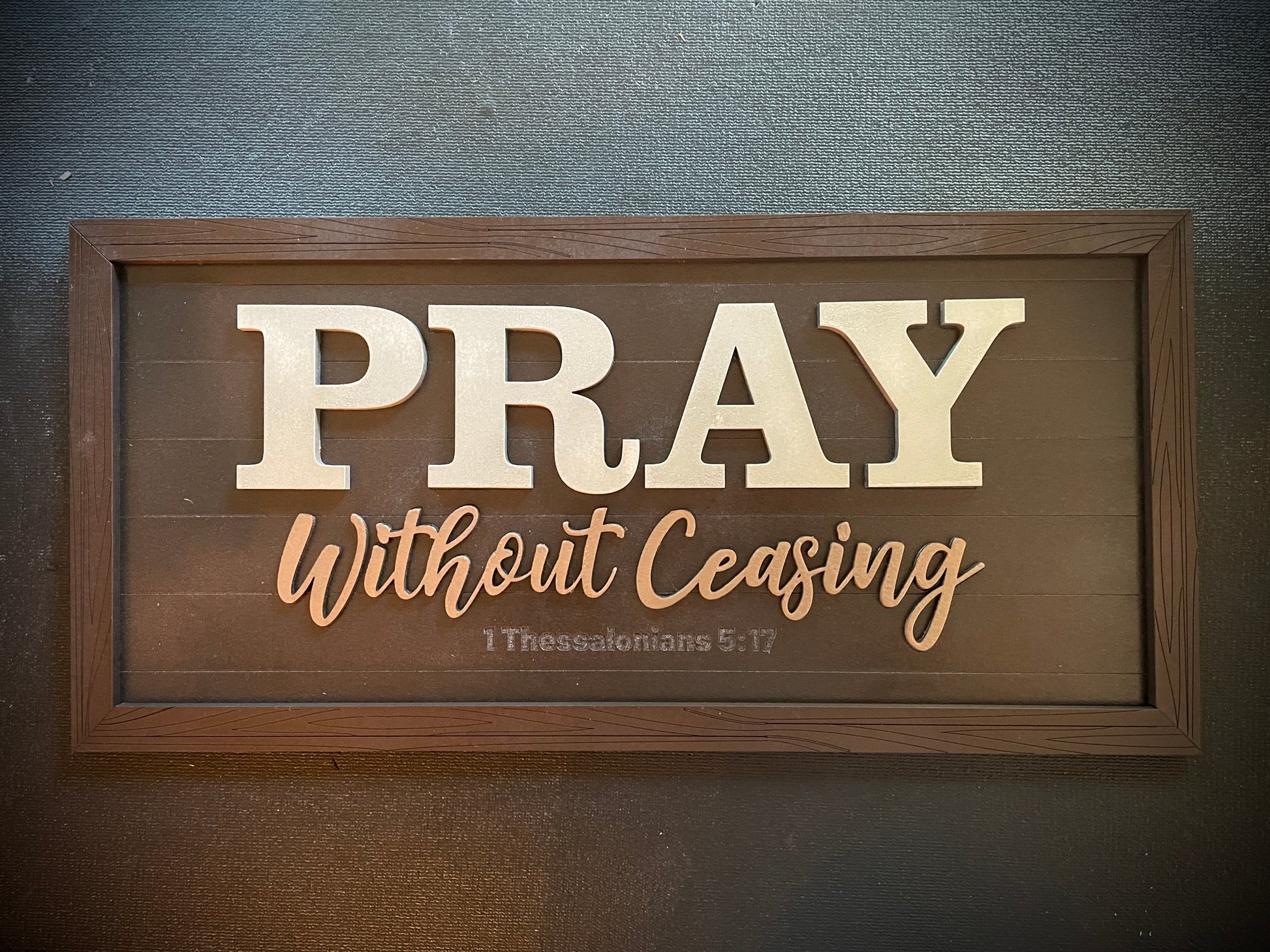 Framed Multi-Layer Sign image 2
