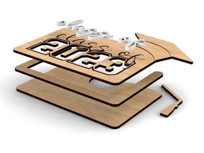 Class of 202X Graduation Gift Card Holder image 2