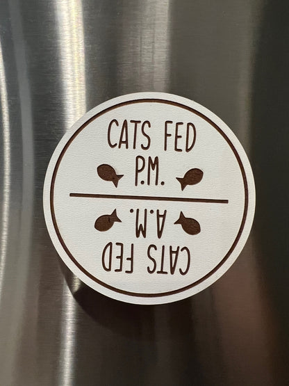 Pet Fed A.M./P.M. Magnet image 3