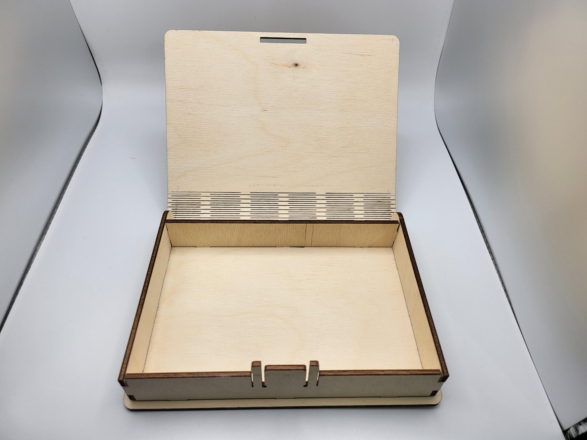 The Daily Mojo Wooden Living Hinge Box image 1