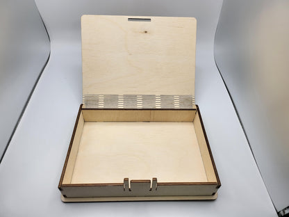 The Daily Mojo Wooden Living Hinge Box image 1