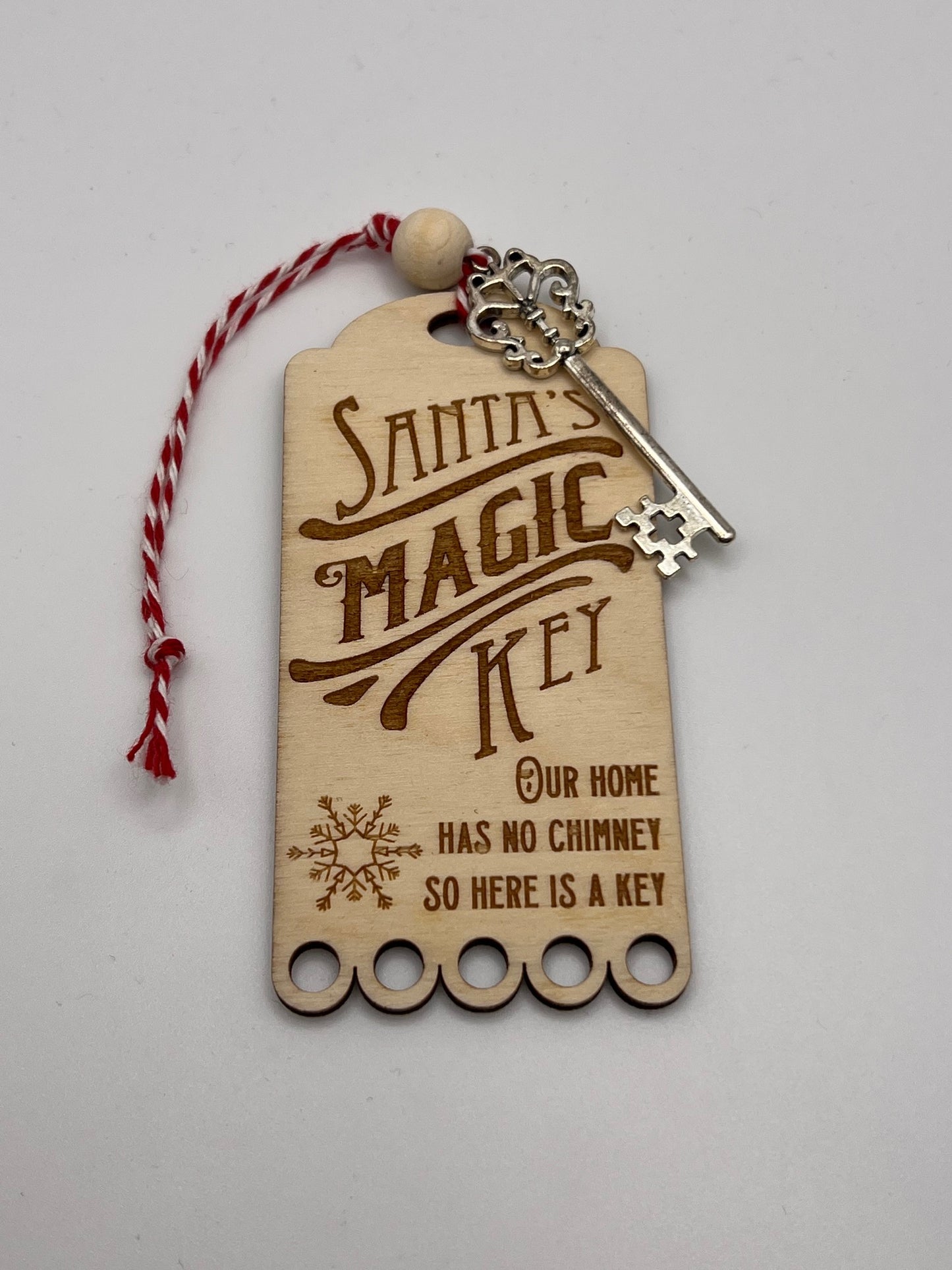 Santa's Magic Key Ornament image 0