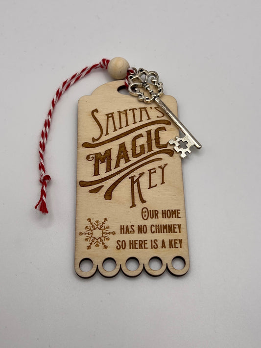 Santa's Magic Key Ornament image 0