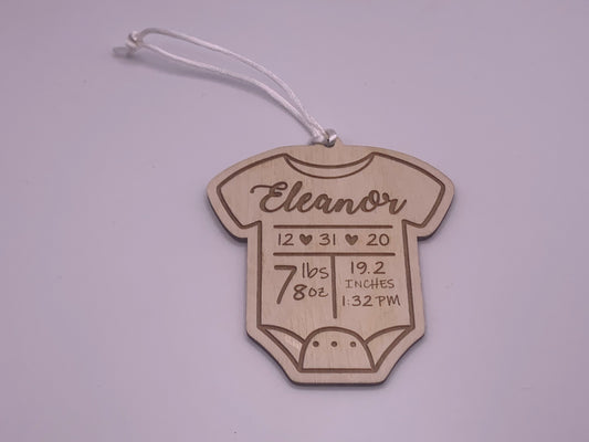 Baby Onesie Ornament image 0