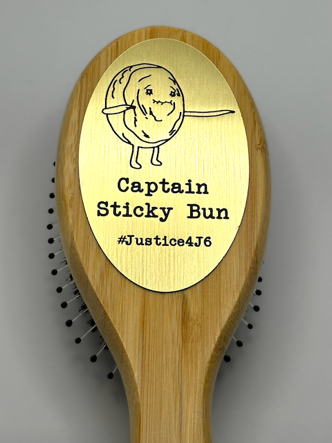 Captain Sticky Bun Brush/Comb Set image 1
