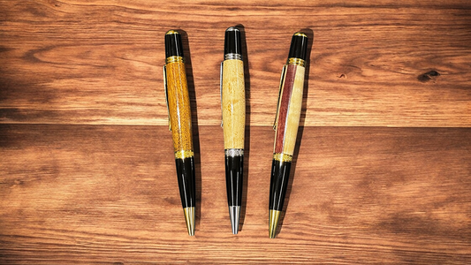 Hand Crafted Wood Turned Executive Pen image 0