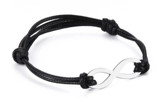 Personalized Custom Engraved Adjustable Stainless Steel Bracelet image 0